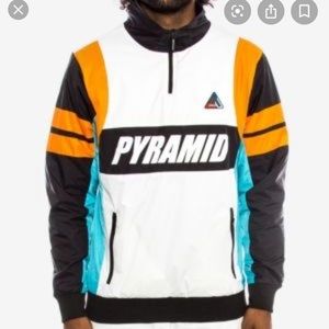 Black pyramid by Chris brown jacket